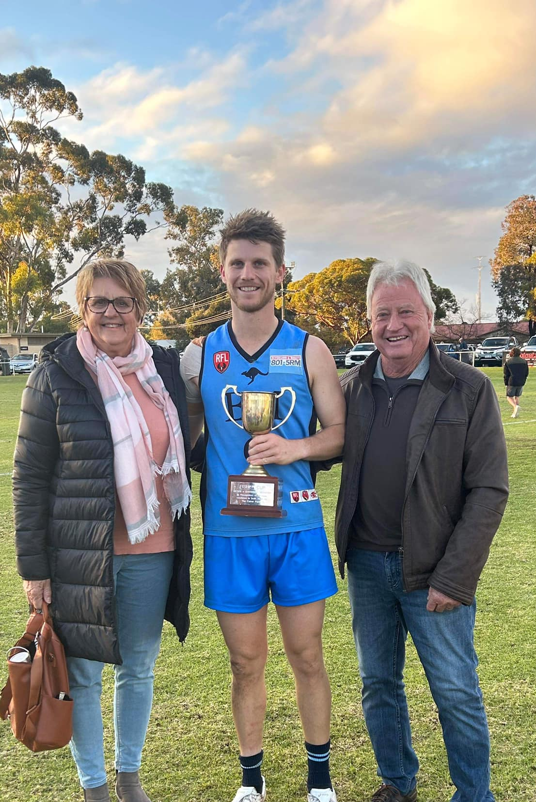 Roos reel in Fisher Cup