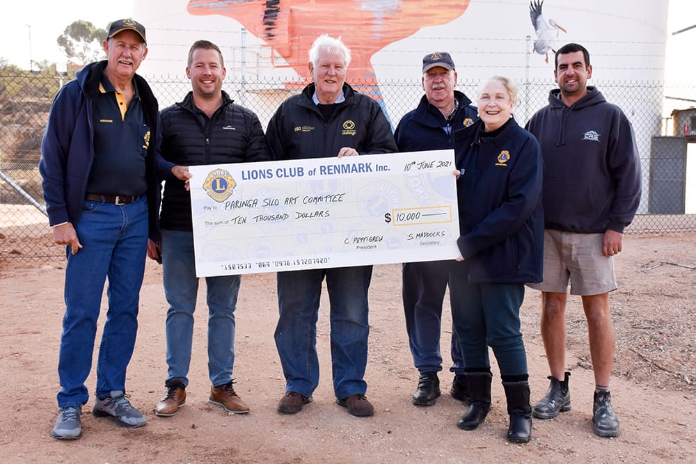 Silo art to soar, thanks to Lions club