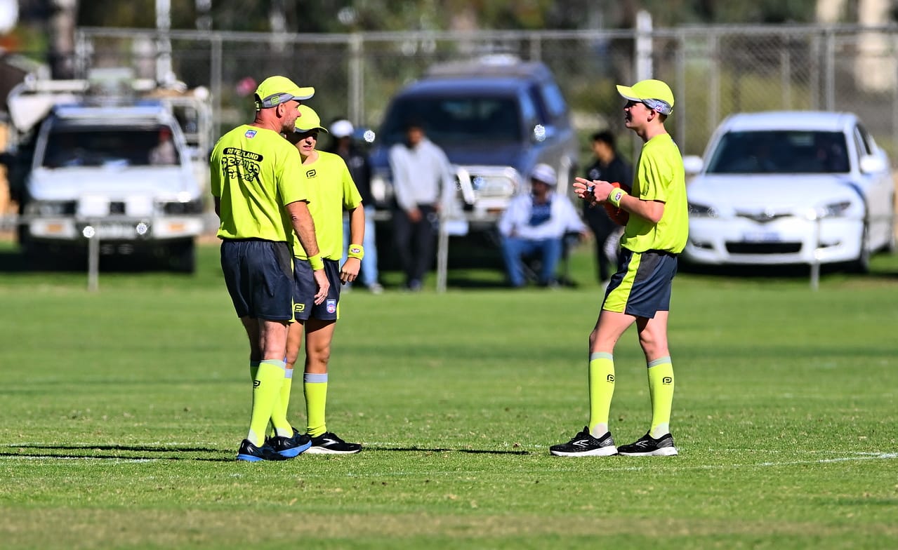 Renmark trio picking up the whistle