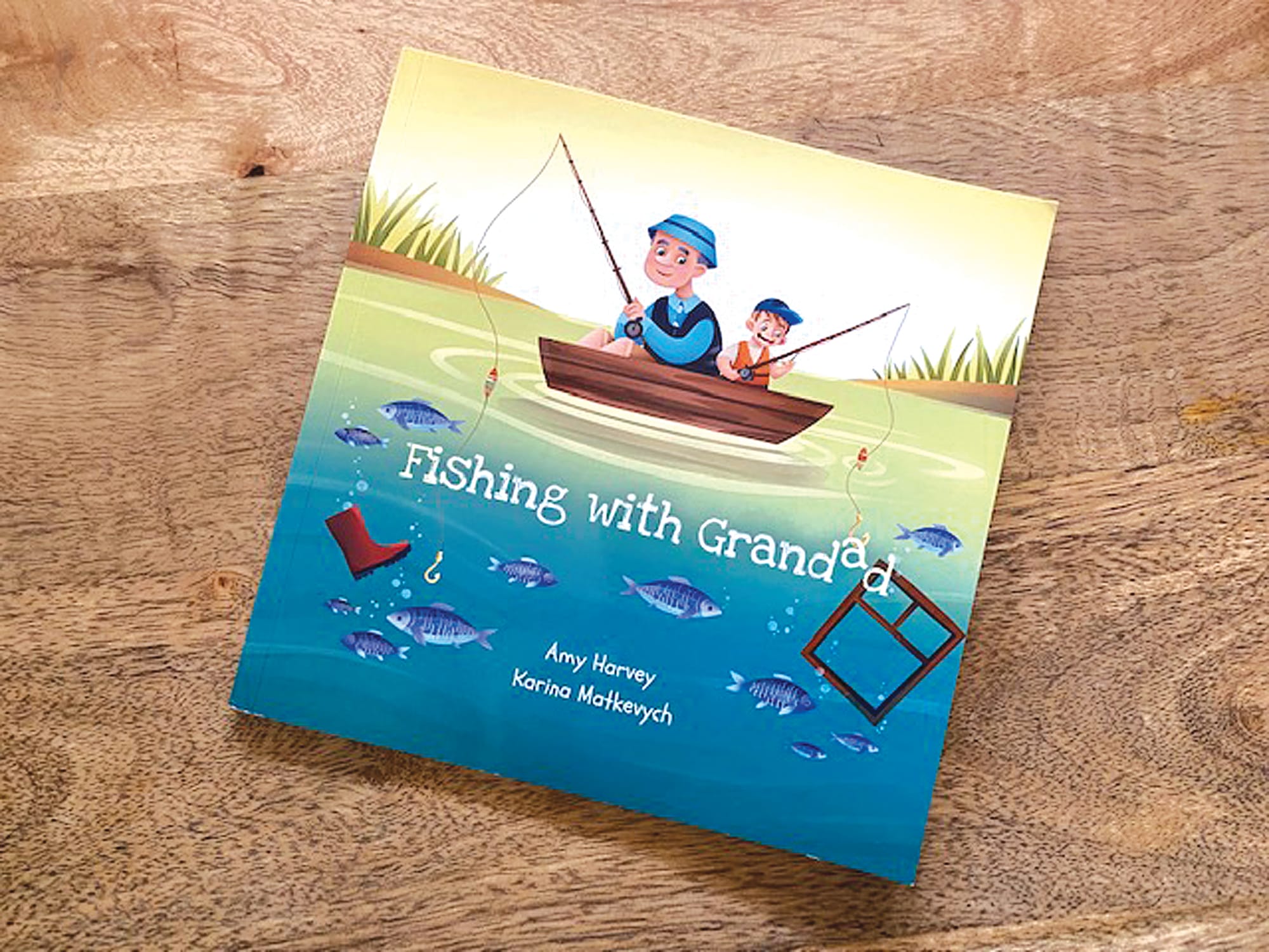 Children’s book captures fishing on the Murray