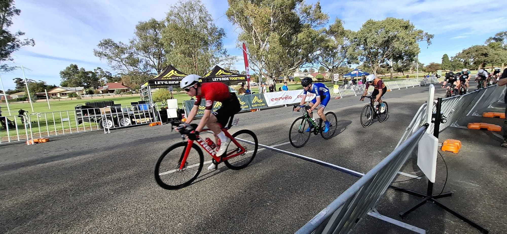 Riverlanders compete in cycling races