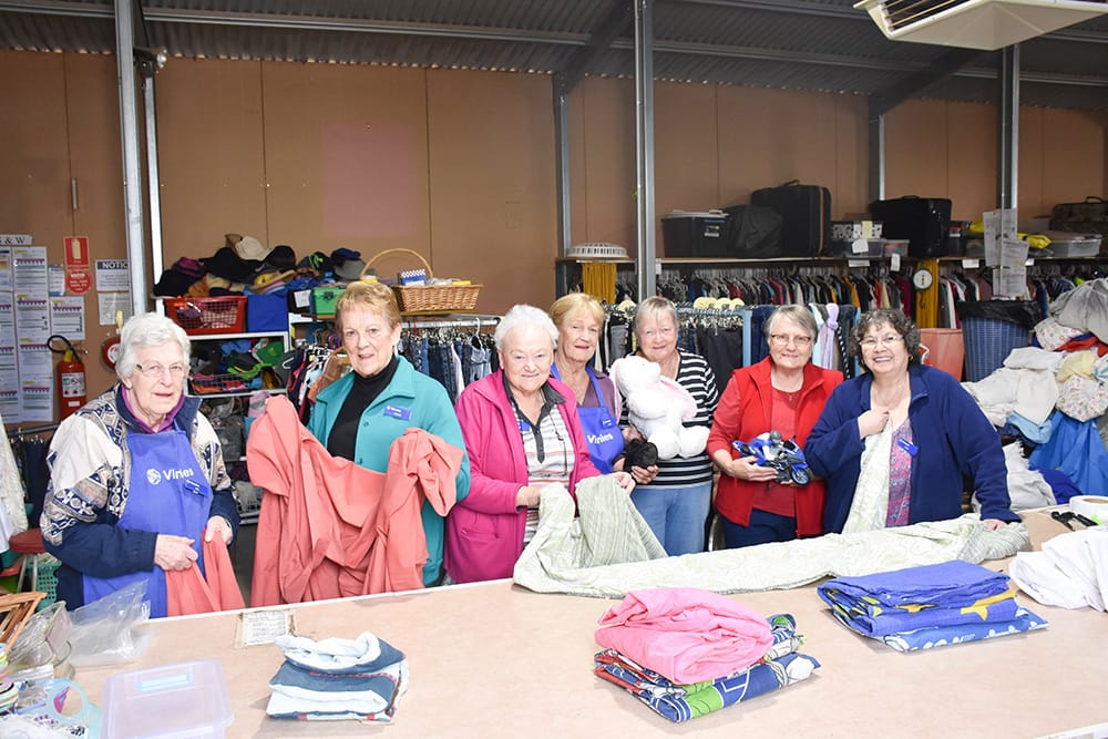 Vinnies volunteers working hard across the region