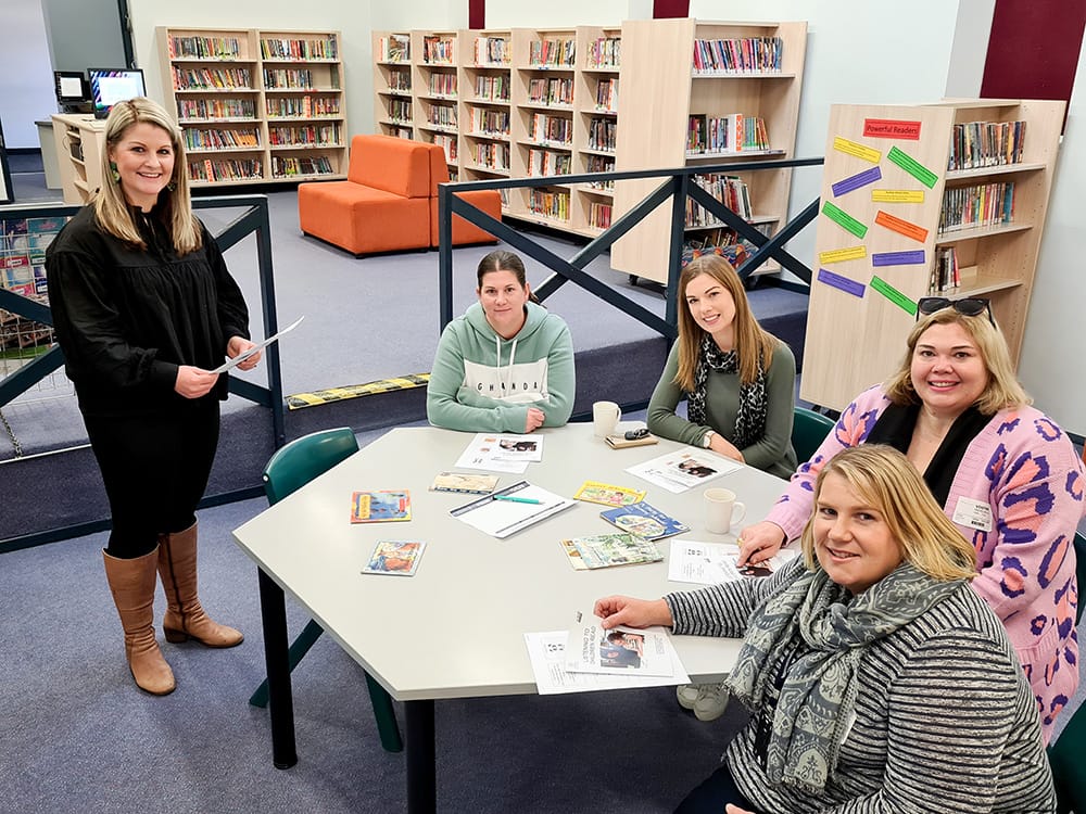 Valuable lessons for parents and volunteers at Waikerie Primary… Reading you loud and clear