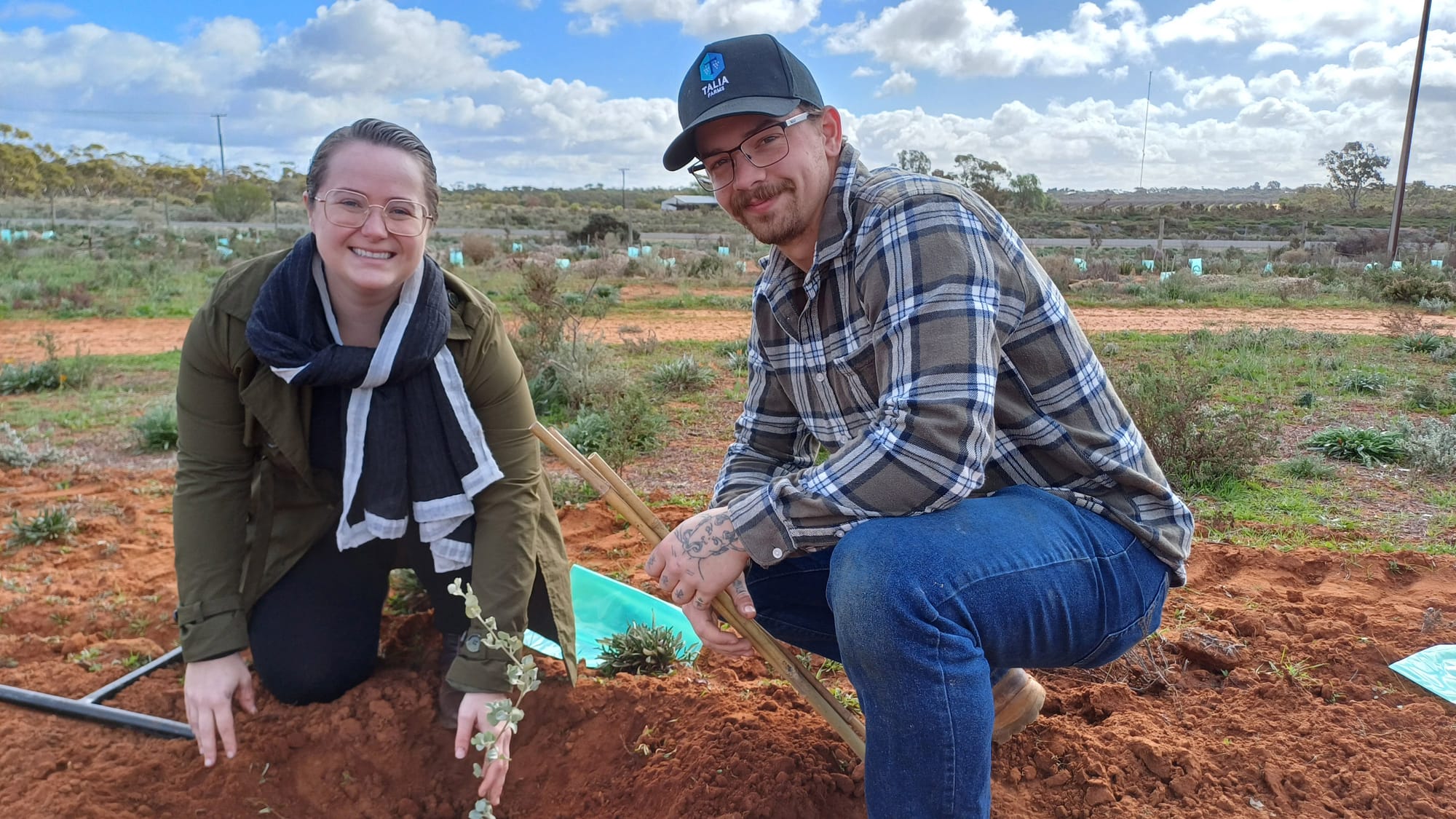 Community co-operation for tree planting events