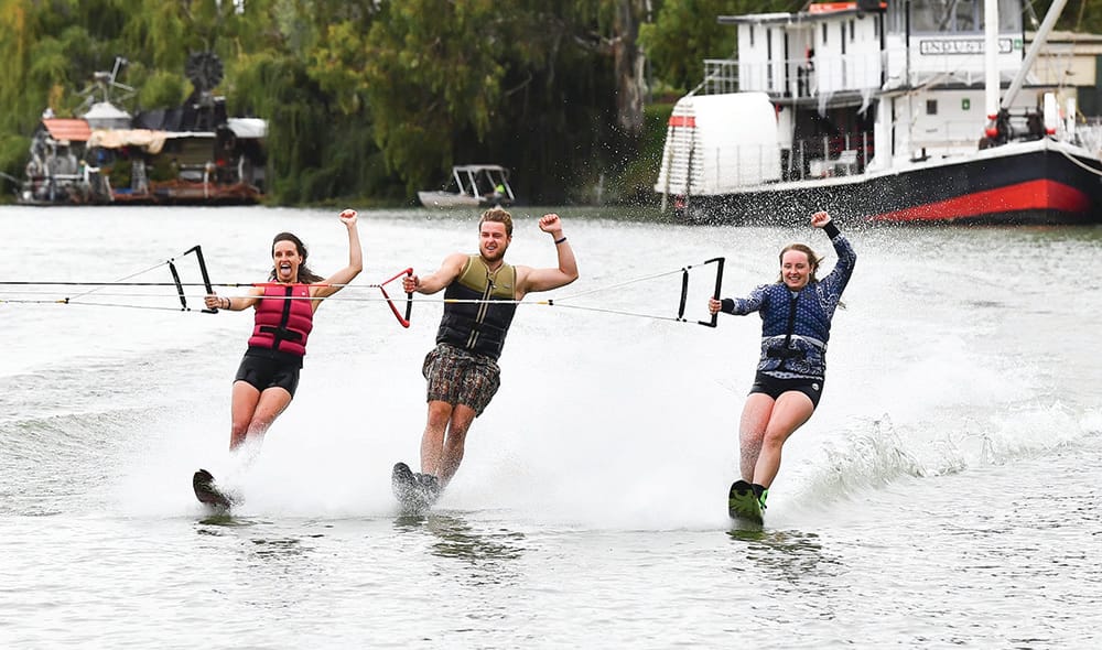 Skiiers making a difference
