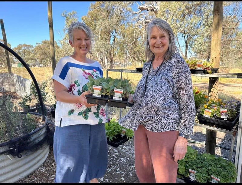 Gardening unites locals in flood recovery effort