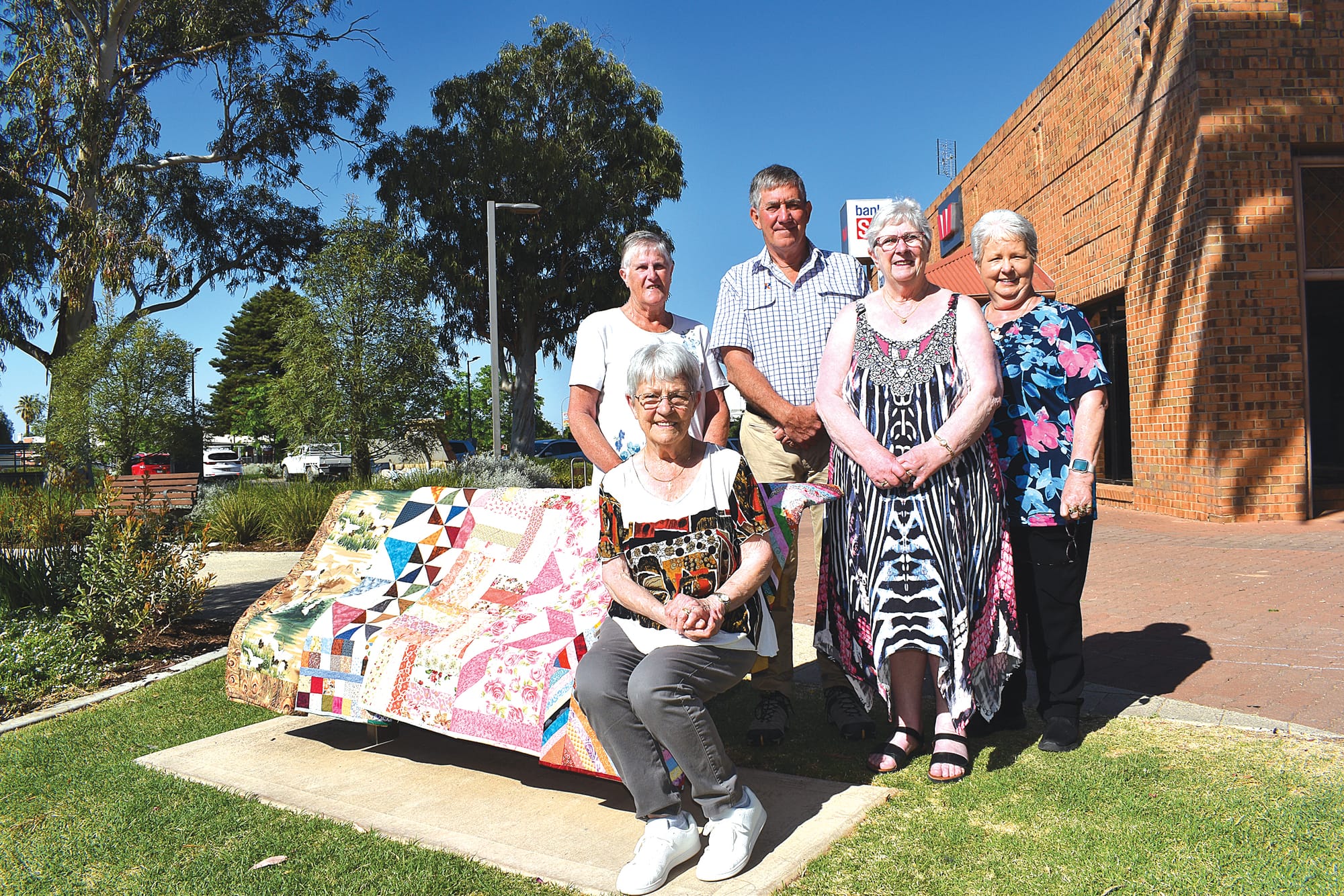 Quilts of love get council support