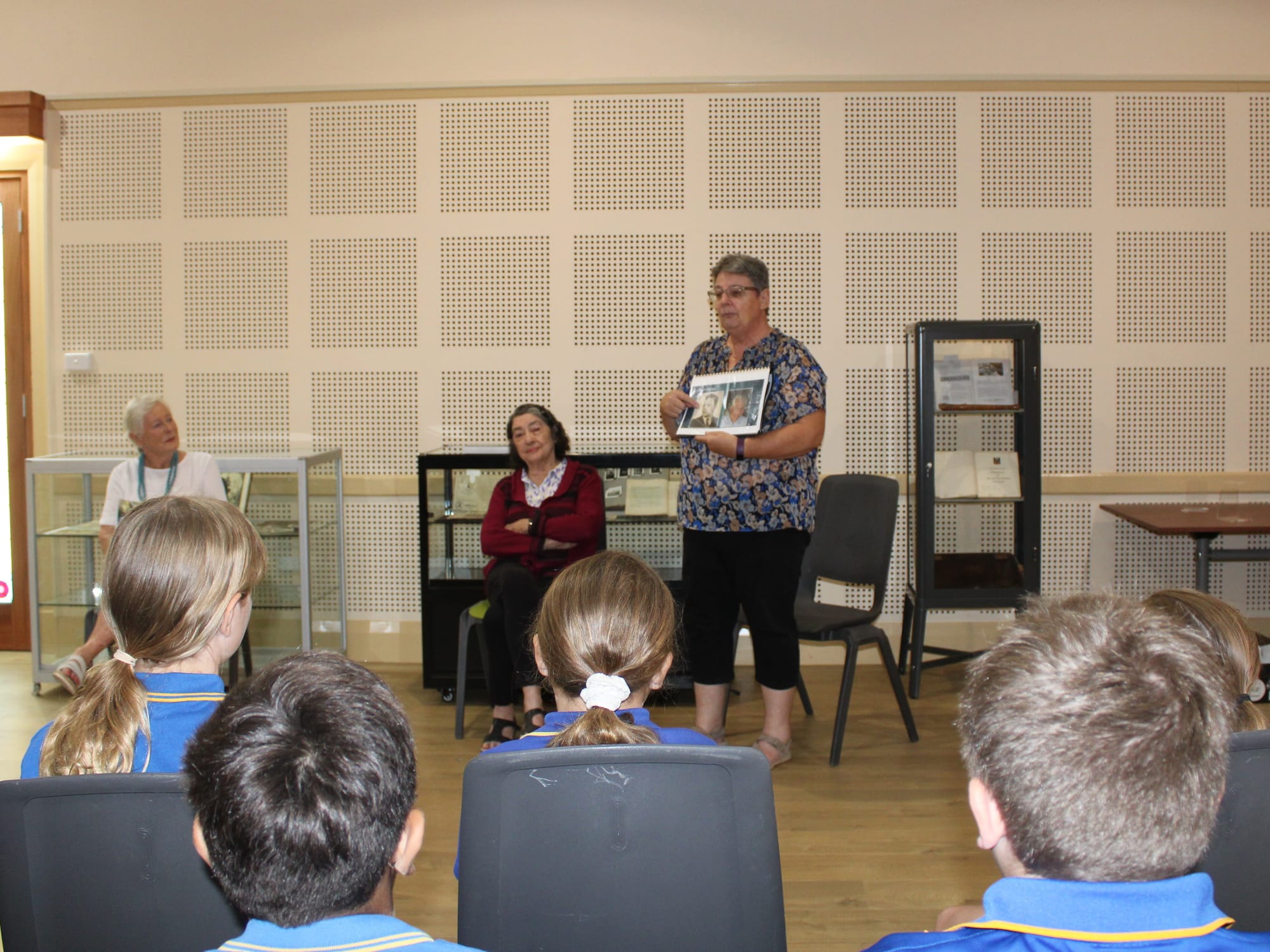 World War II insight for local students