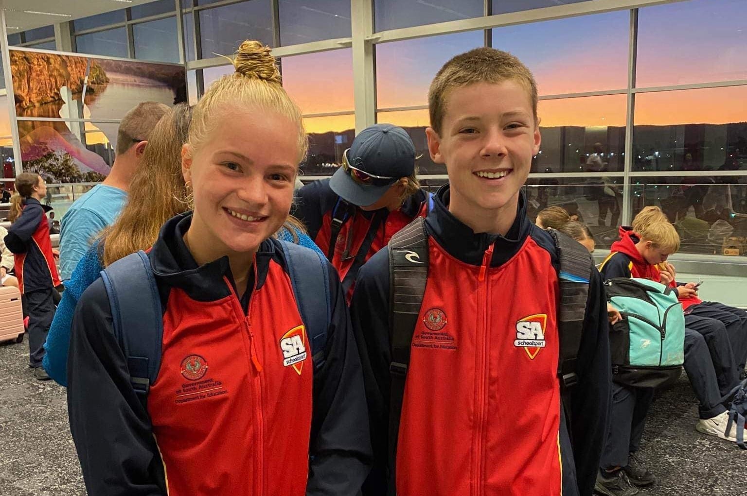 Loxton High duo’s time in Tassie