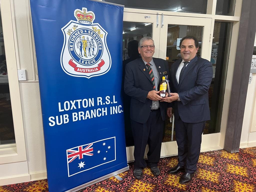 Pasin’s fitting tribute to our RSLs