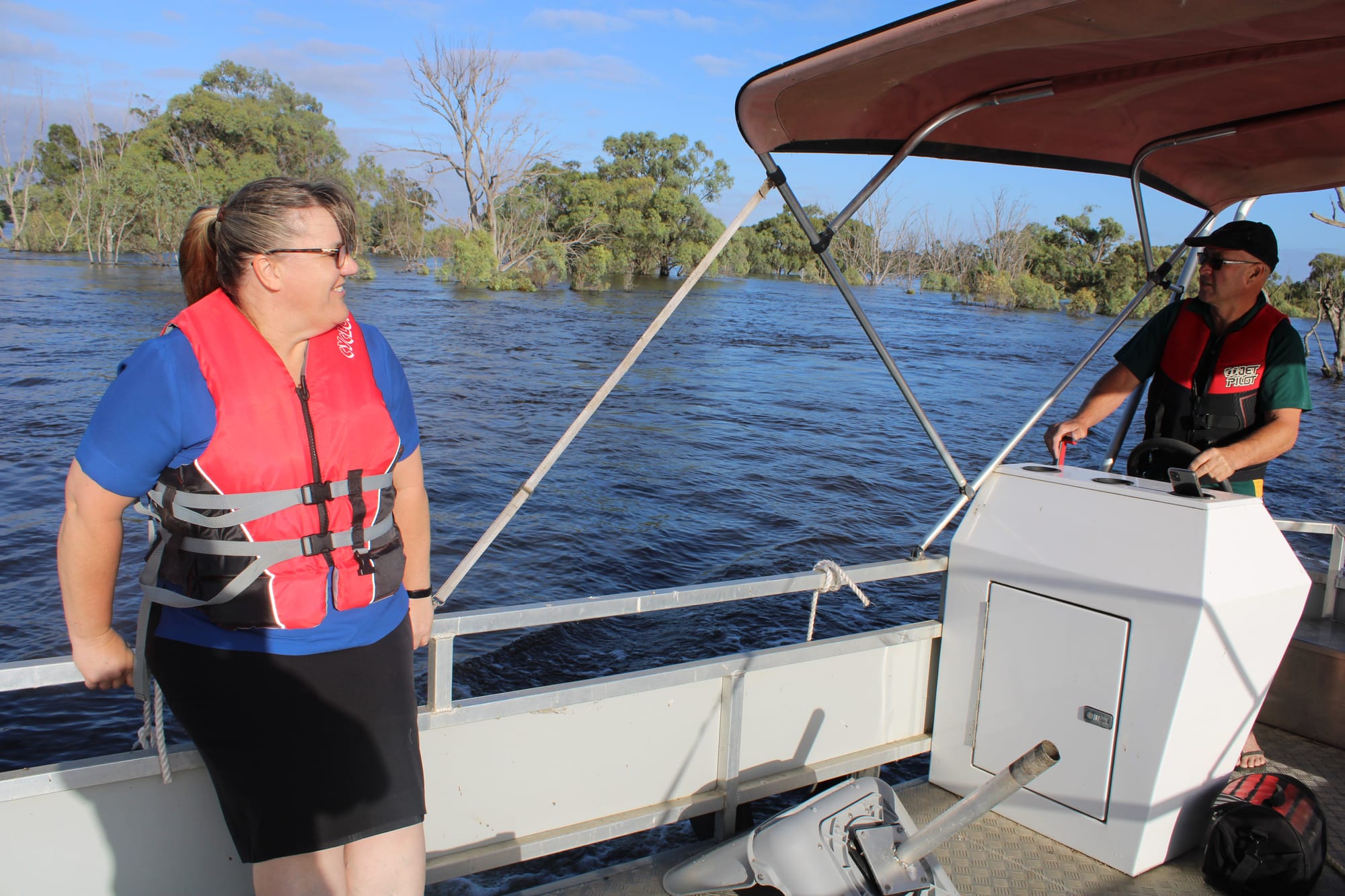 Need a ride across the river?