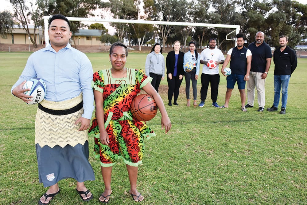An Island sporting life