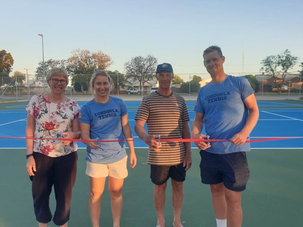 Riverland aces return serve