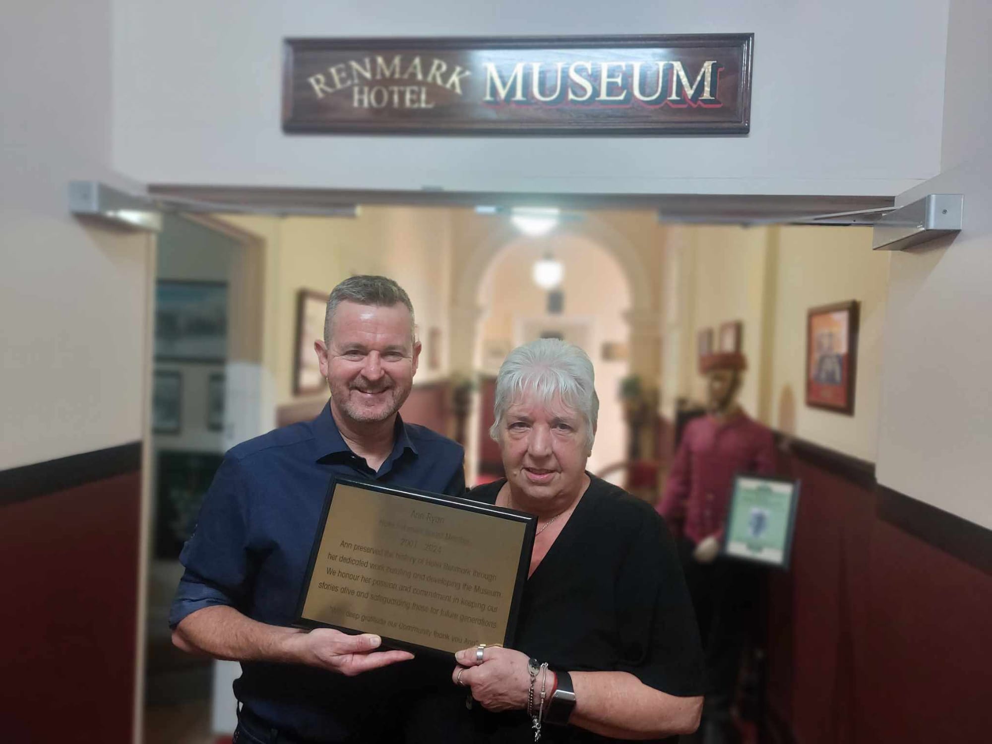 Ann in spotlight for museum dedication