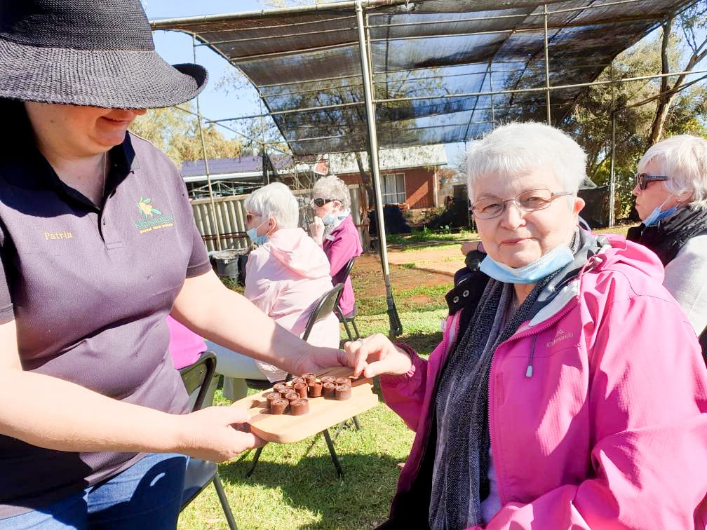 Renmark Probus ladies visit Kumquatery