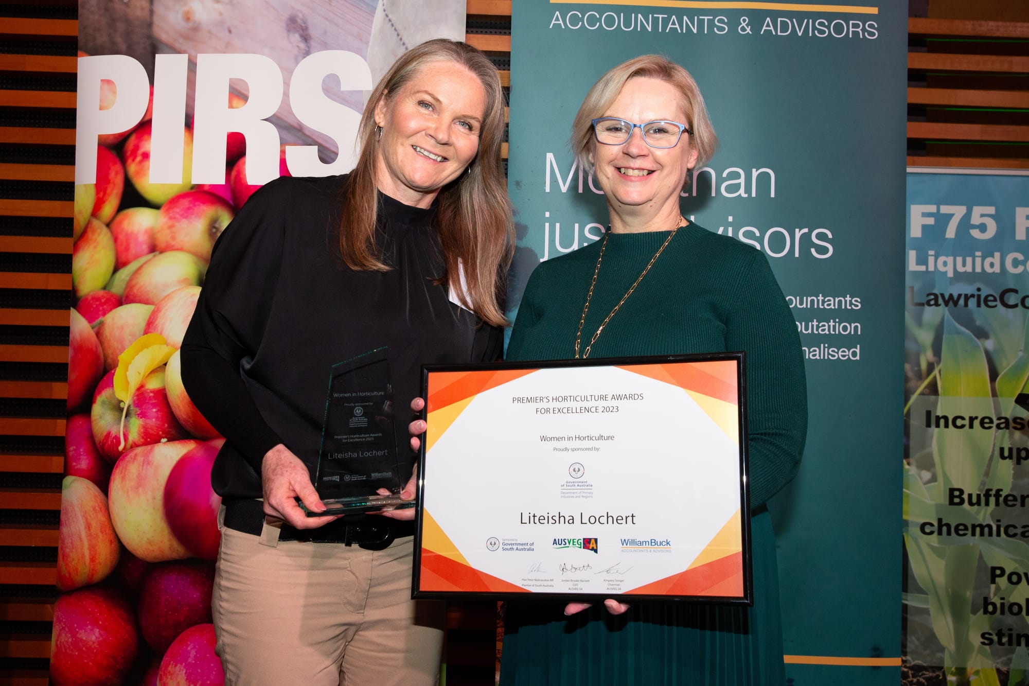 Teish wins new top horticulture award