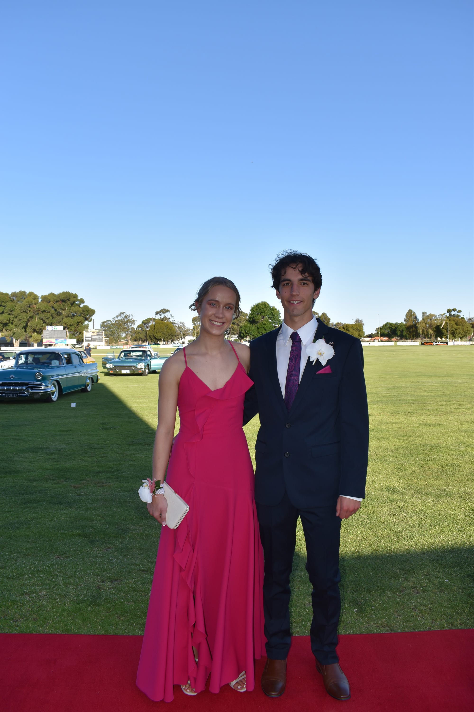 Zoe Raynes and Lucas Cockshell