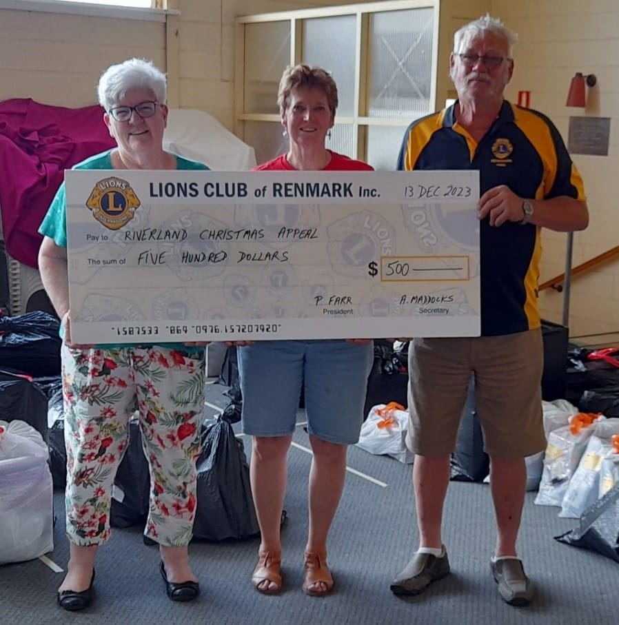 Lions spreading local Christmas support