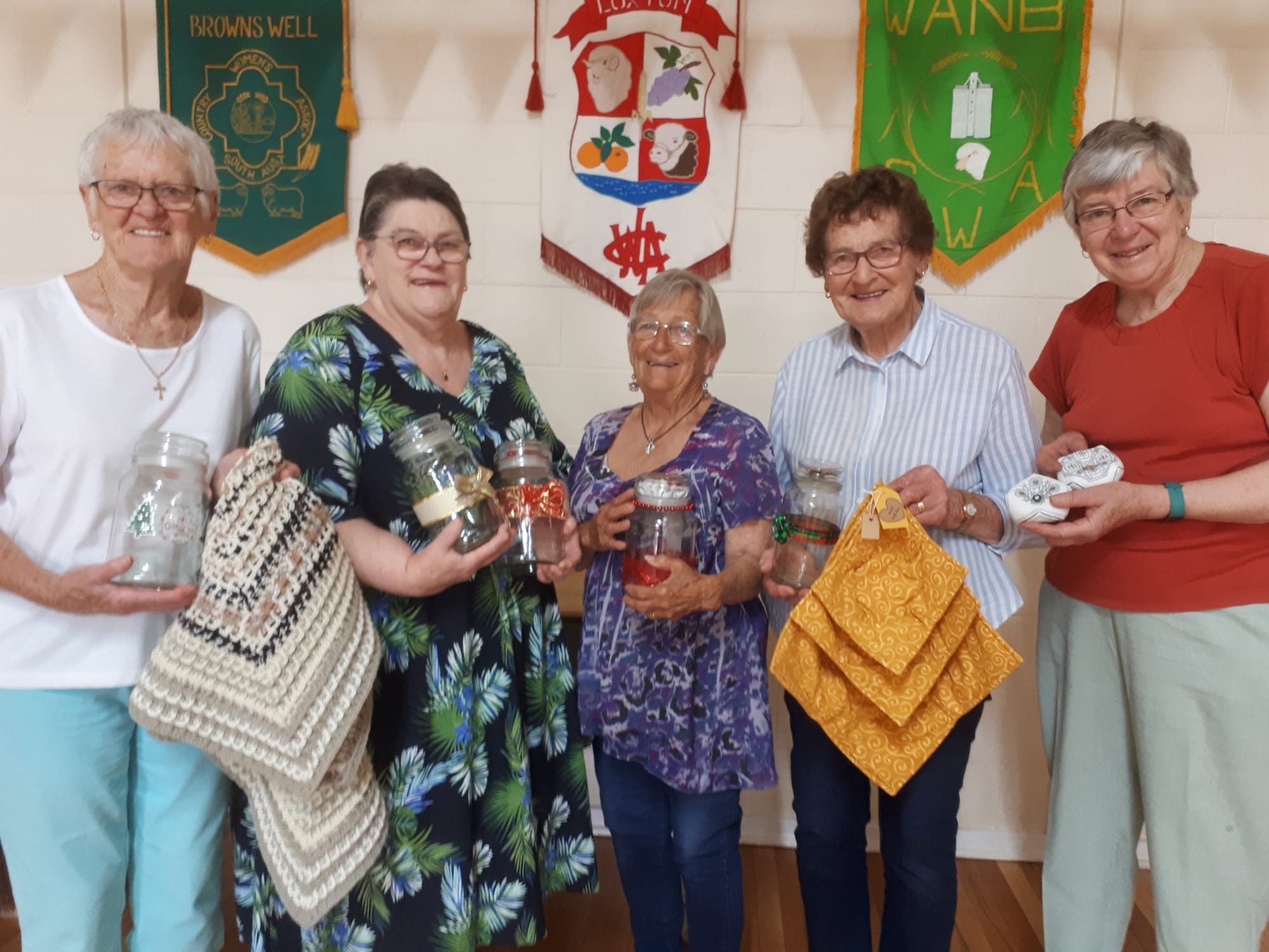 CWA steps up with Christmas mini market event