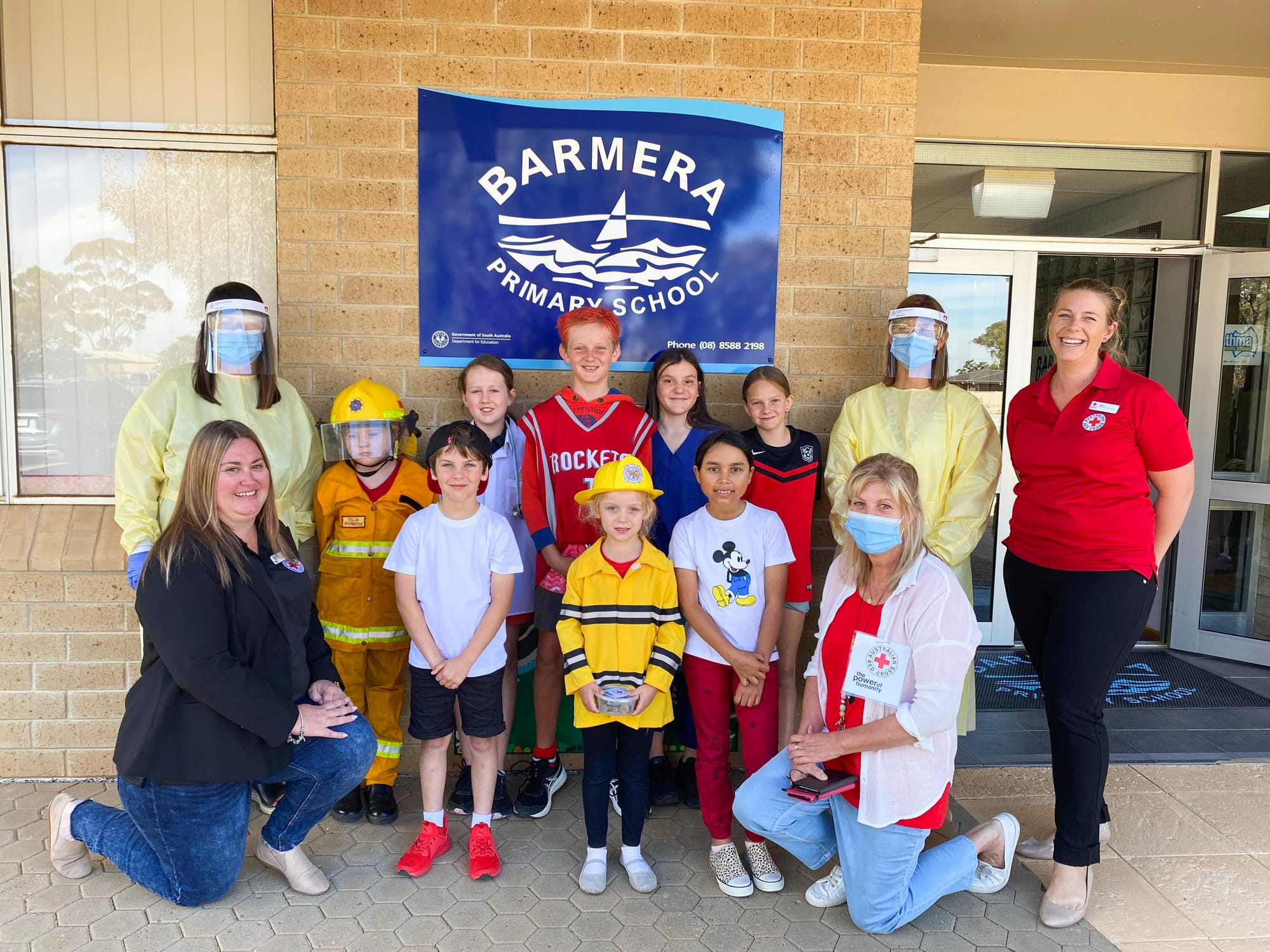 BPS kids chip in for Red Cross