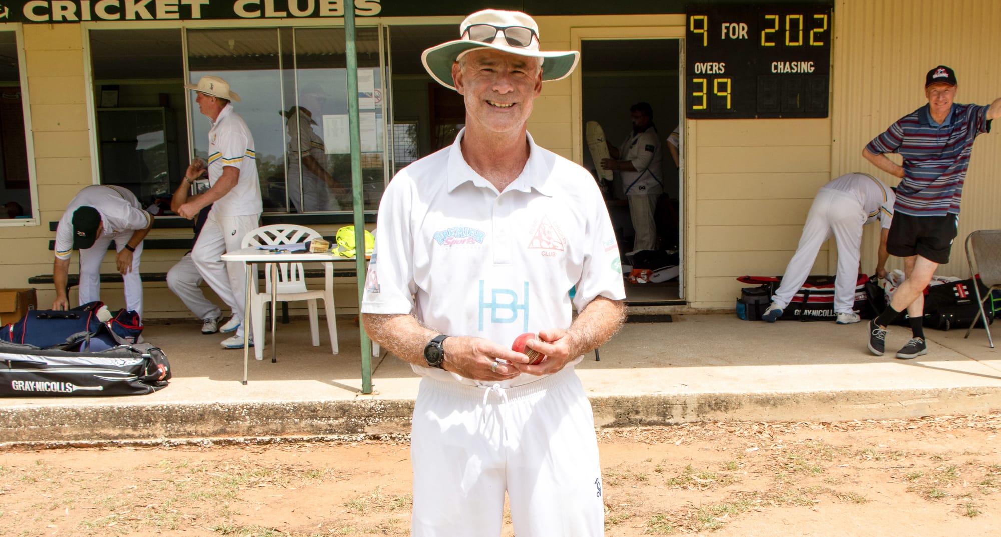 Veteran’s cricket a hit with Dougie