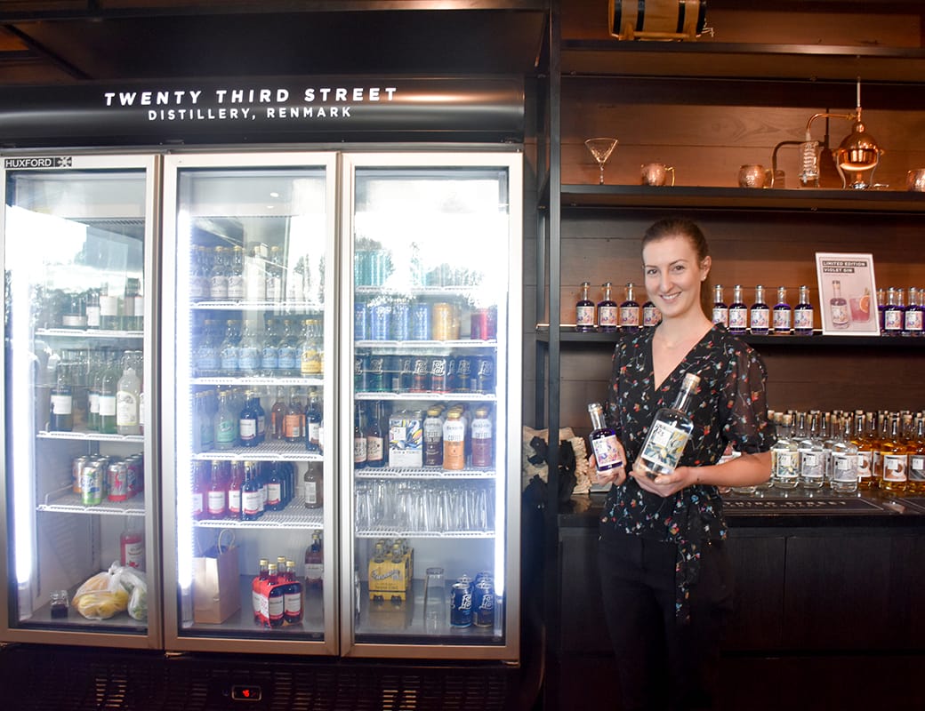 Excitement high at reopened distillery