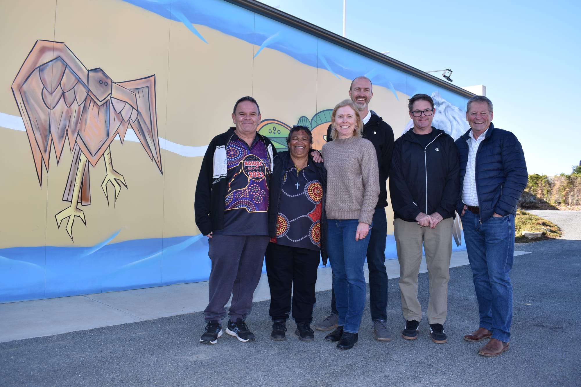Loxton cultural mural unveiled
