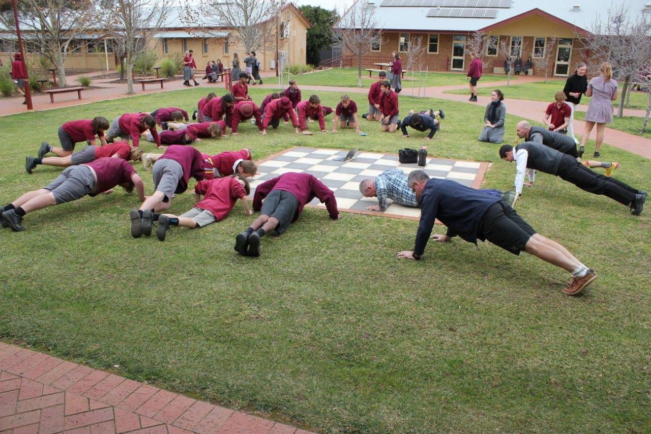 Push-ups saving lives