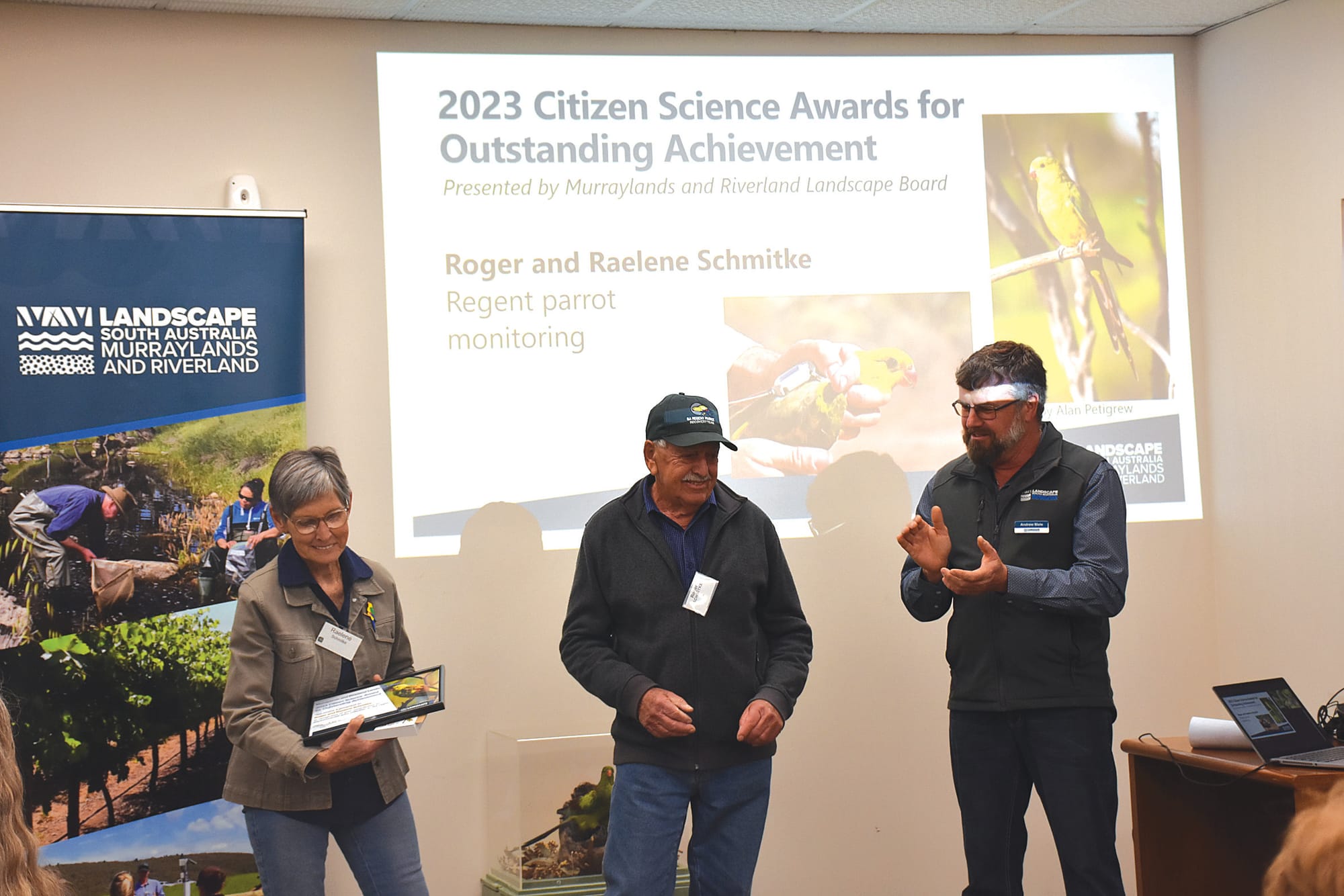 Local citizen scientists recognised with award