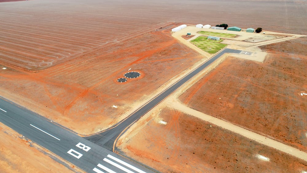 Loxton runway signed, sealed, delivered