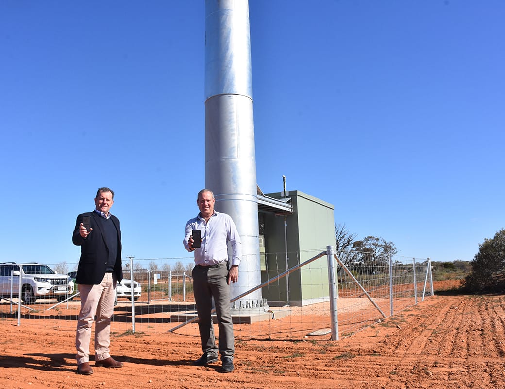 Murtho community connected, thanks to new mobile tower