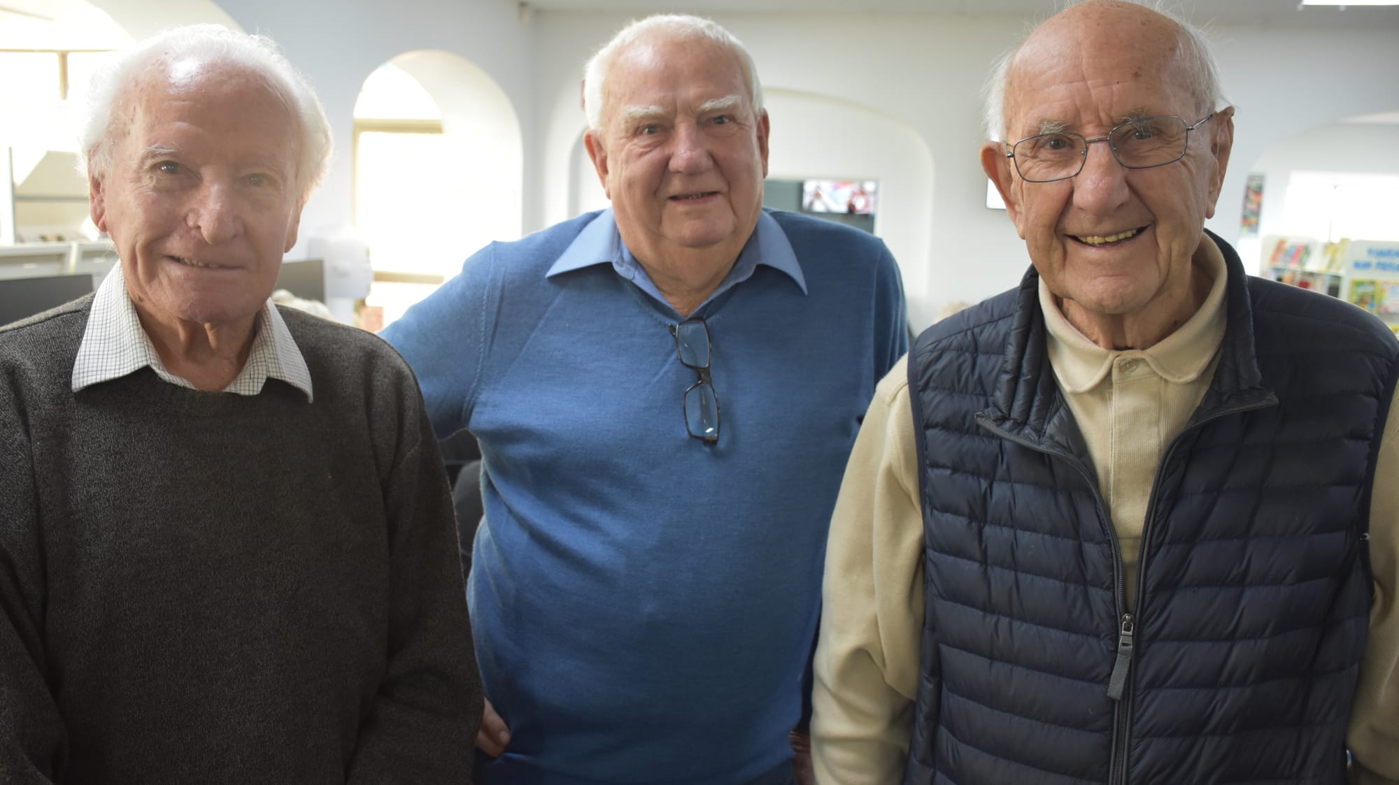 Memories of ’56 shared at library