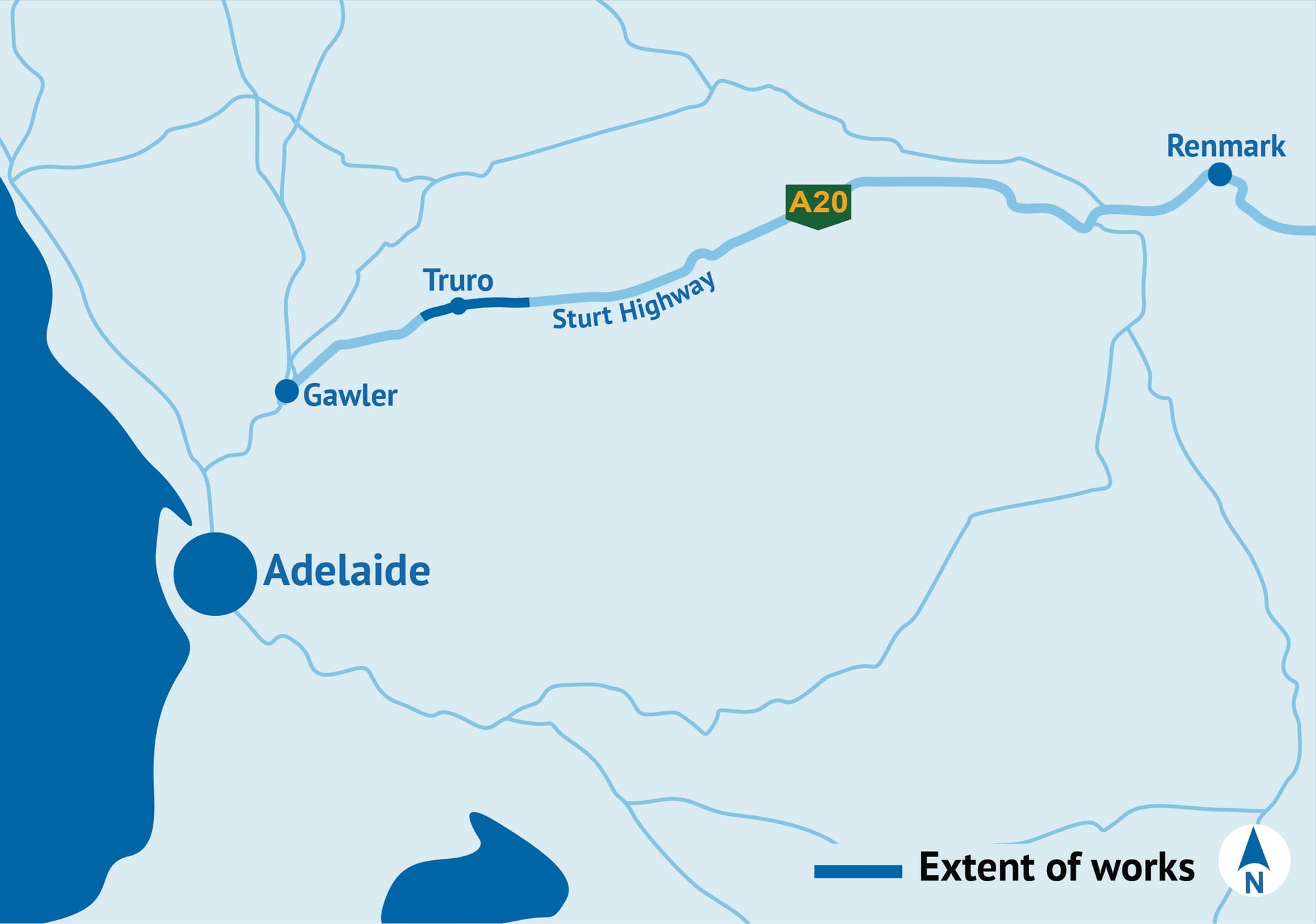 Head north to bypass Truro