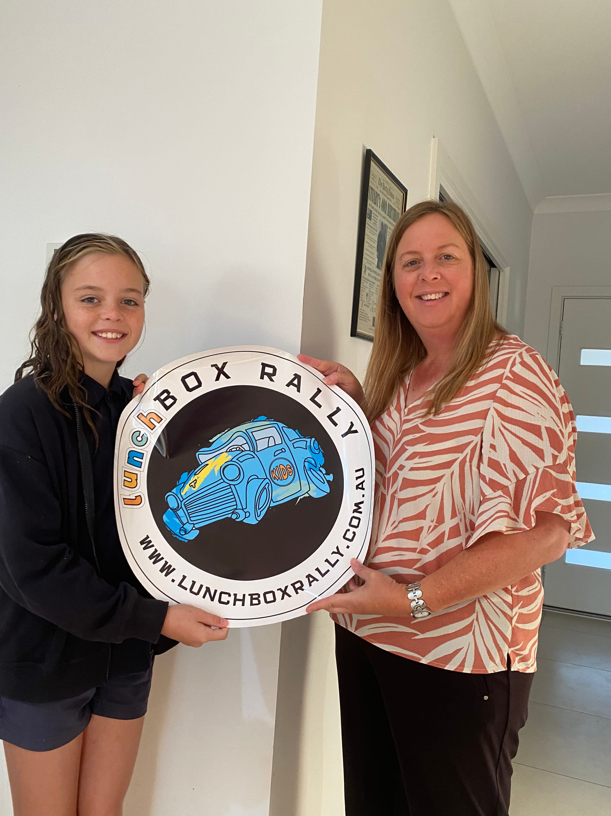 Trini and Sharla rally for cancer research