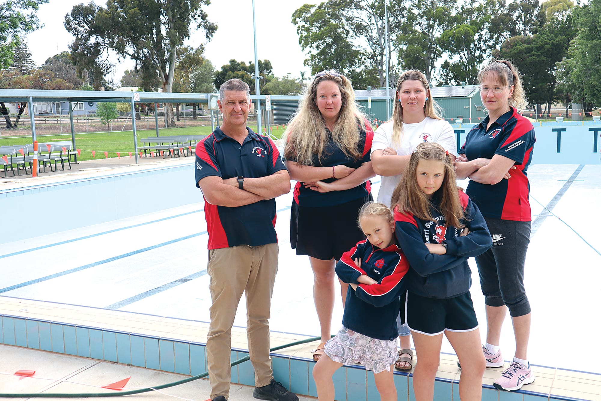 Berri swimmers left high and dry