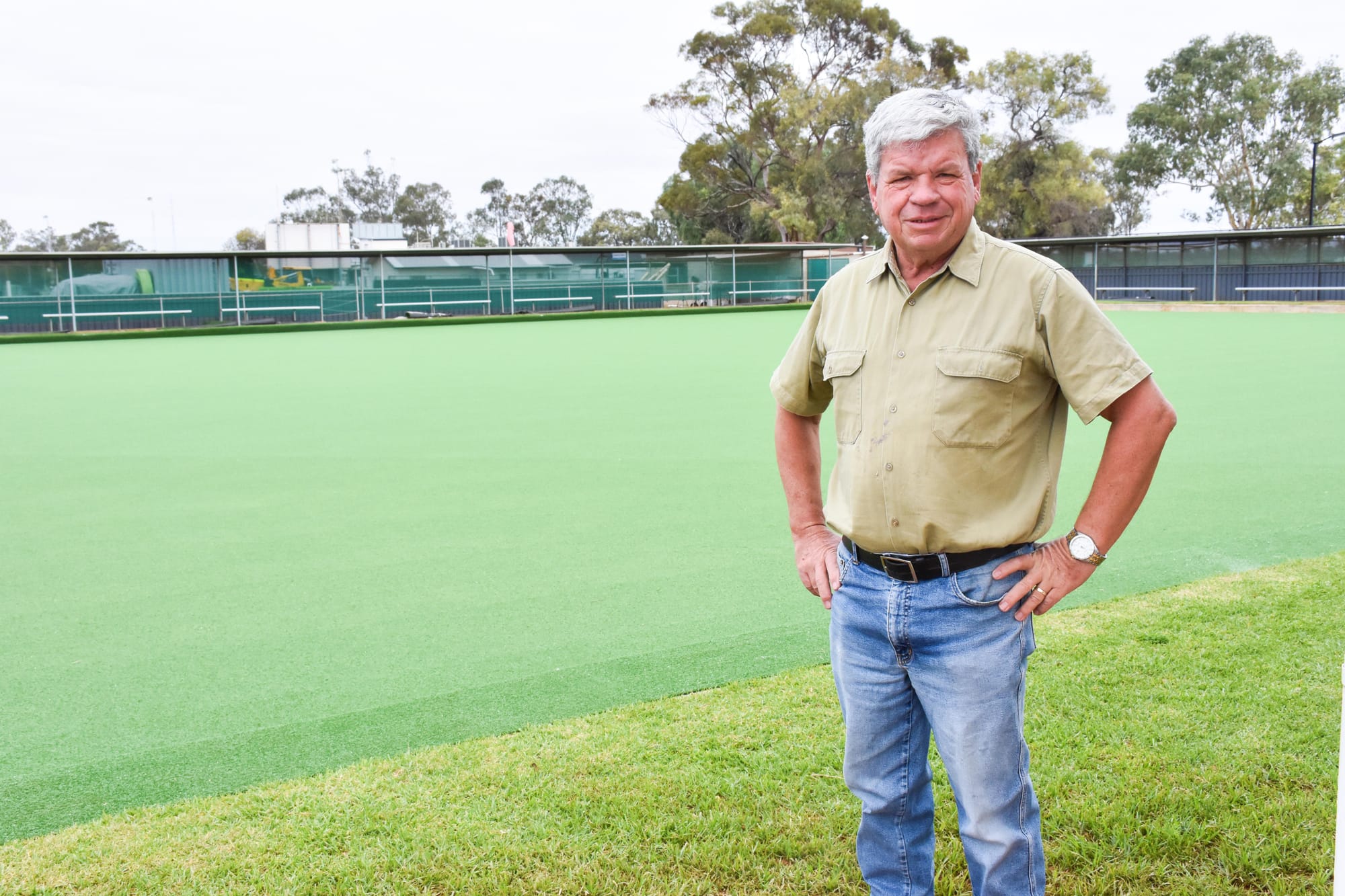 Roll up to see bowling club’s new greens