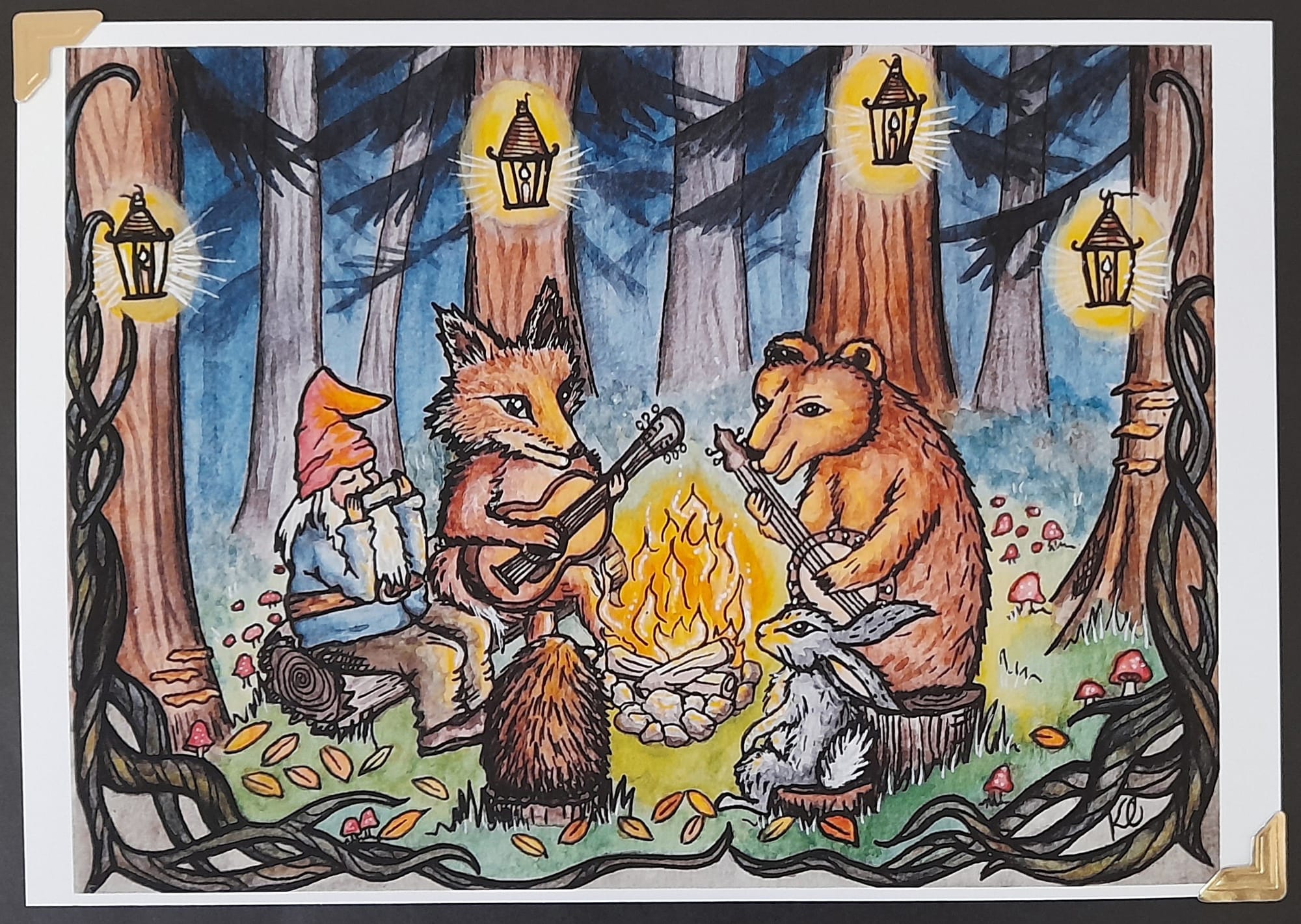 Local art talent showcased at Rain Moth Gallery