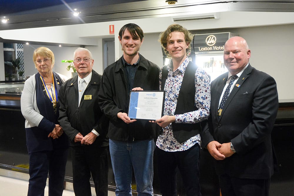 Loxton Rotary welcomes new youth club