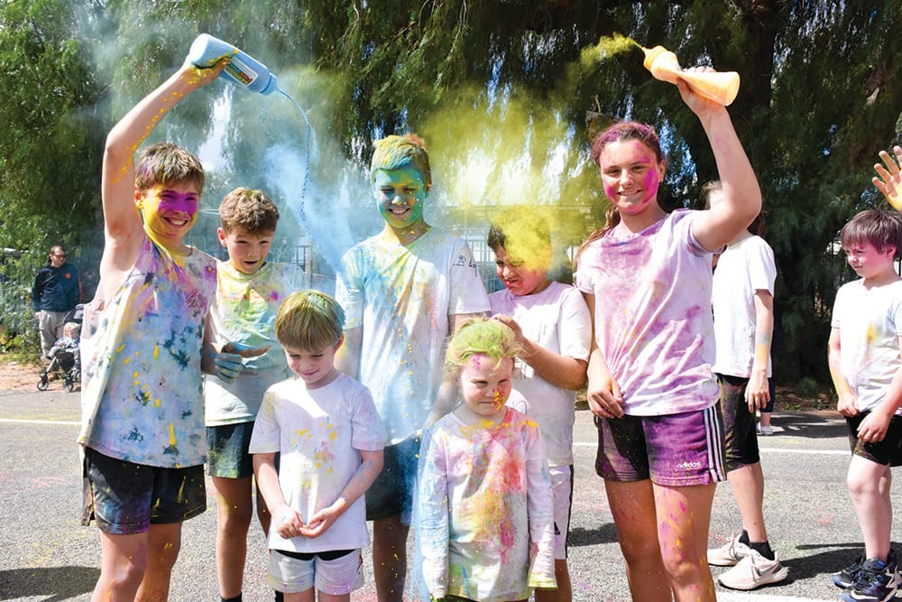 A rainbow of smiles at Renmark West