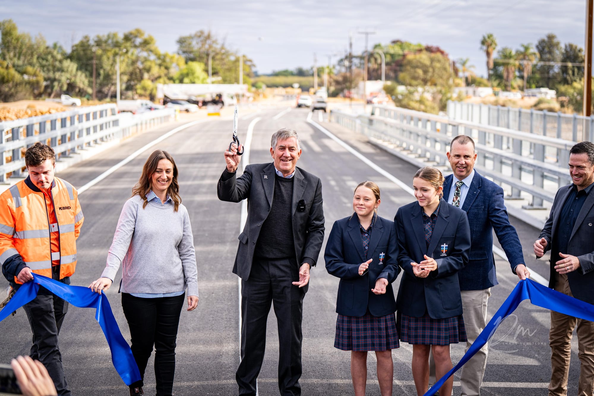 Bridge back open