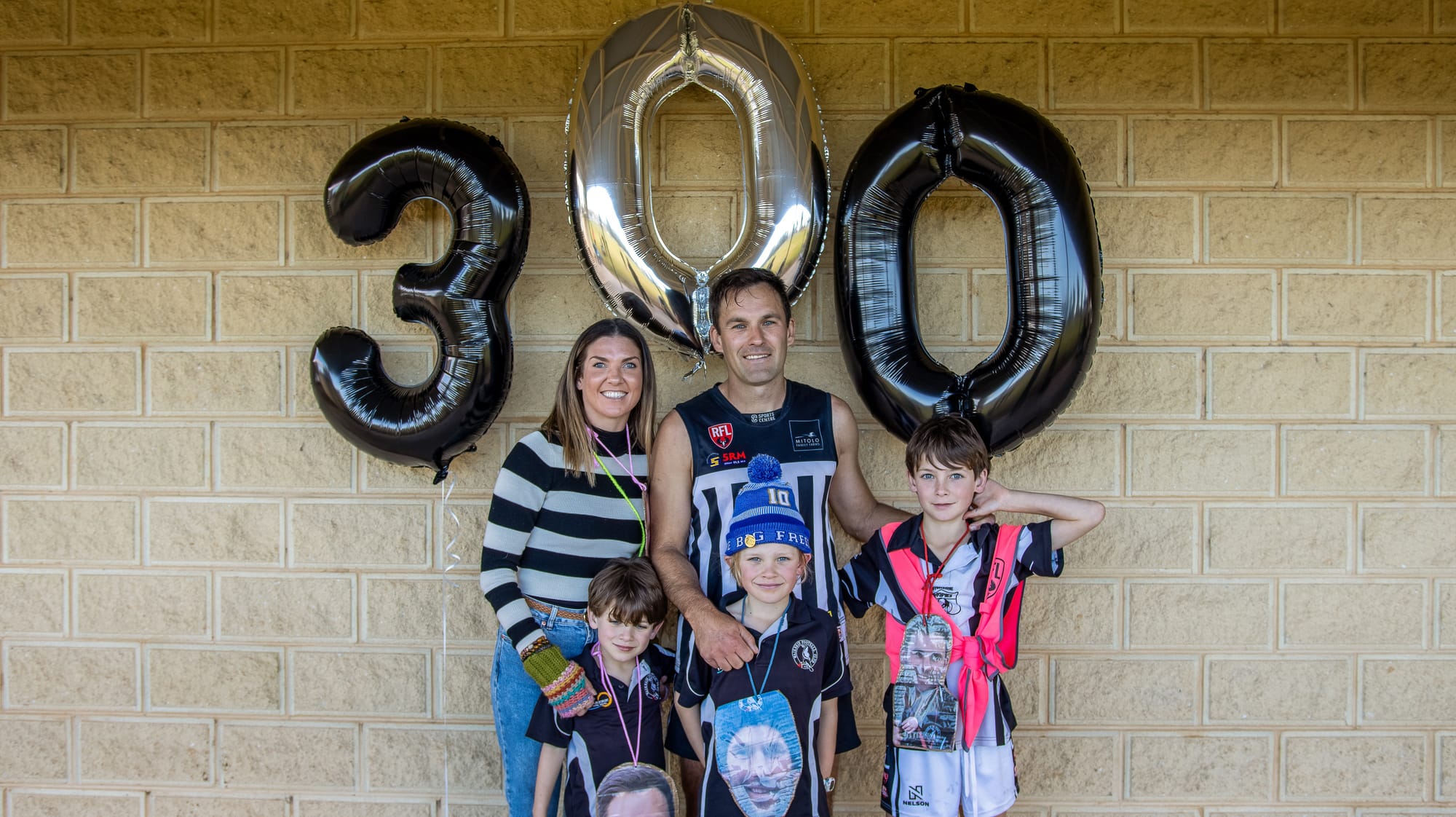 Waikerie footy club stalwart marks 300-game milestone