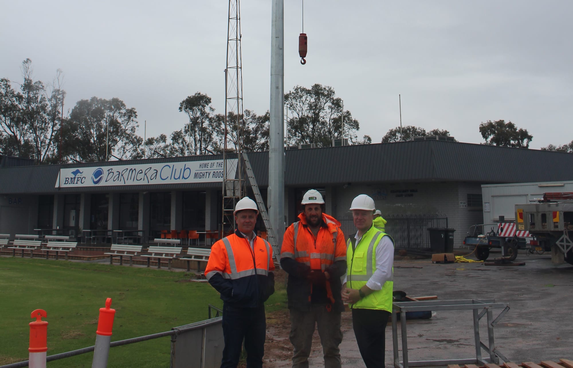 Let there be light at Barmera Oval