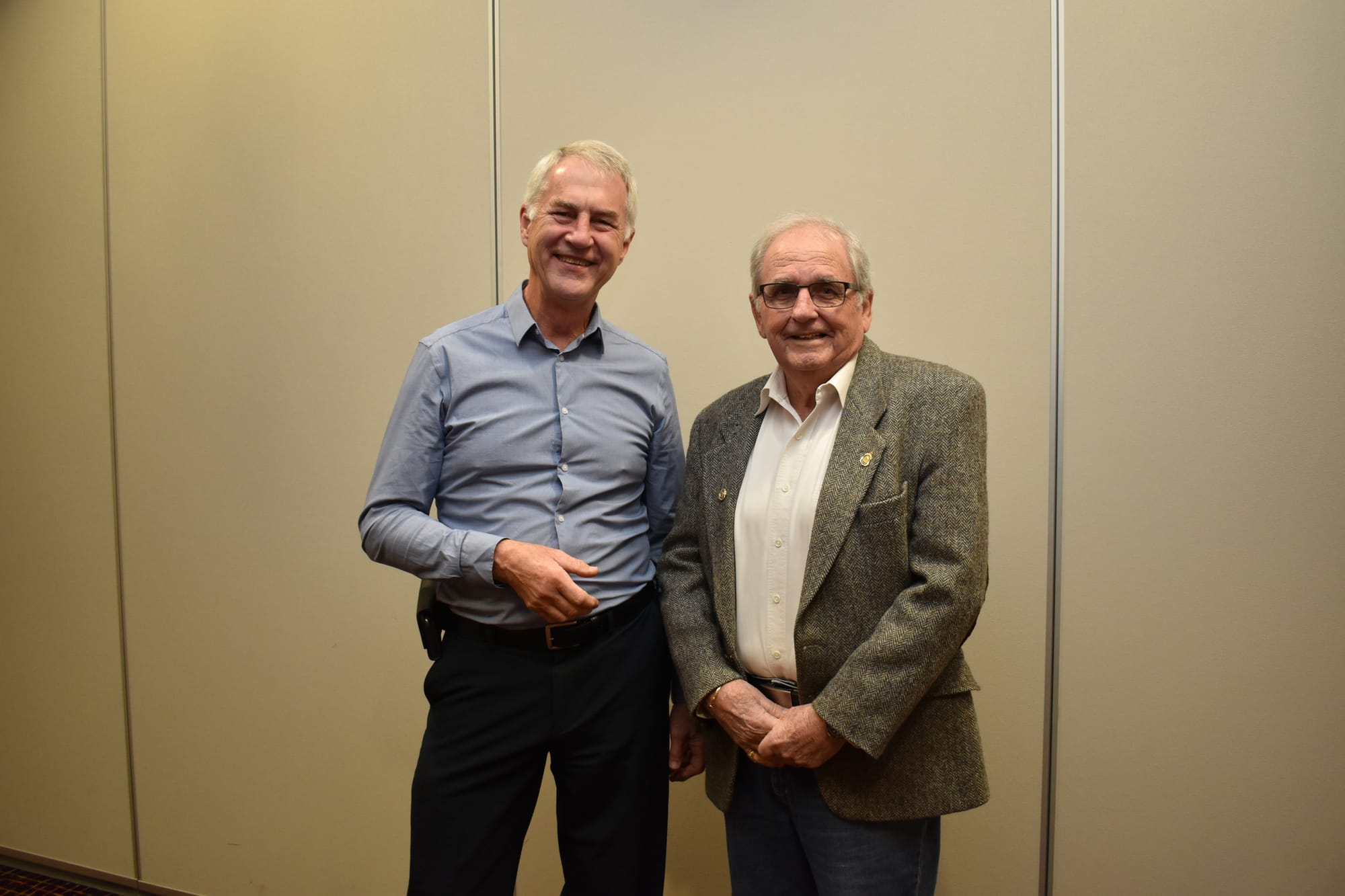 Special Rotary guest at Loxton meeting