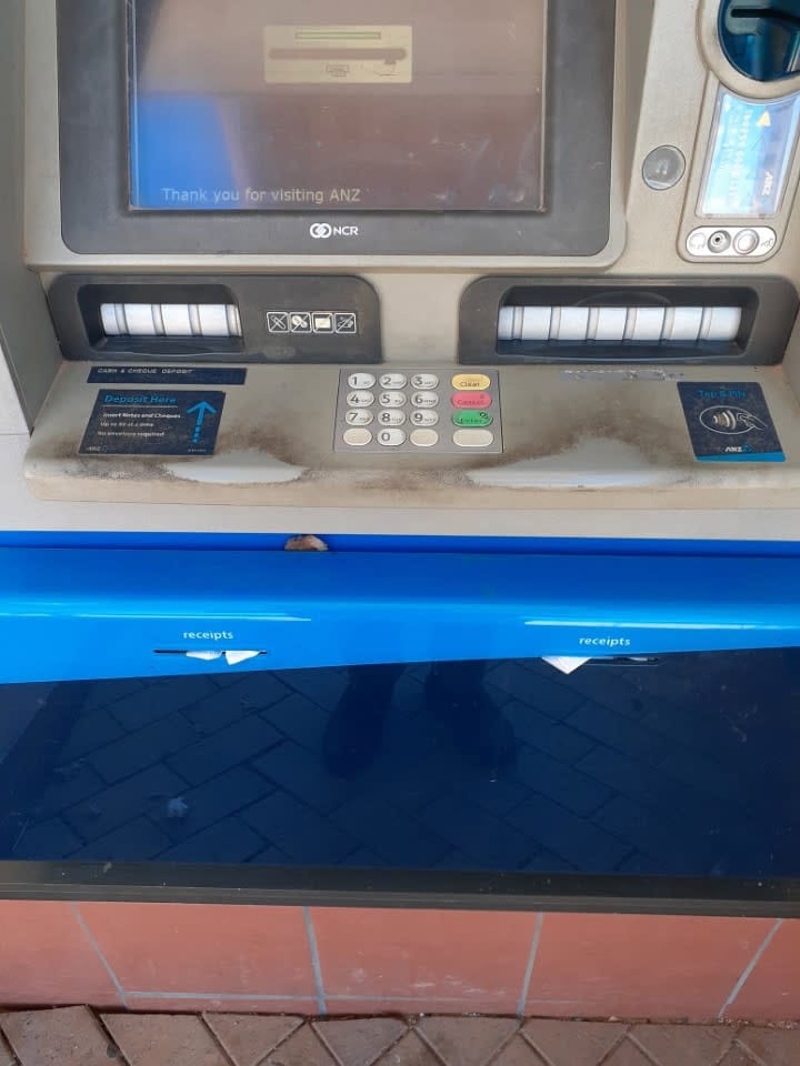 Grubby ATM pushes local’s buttons