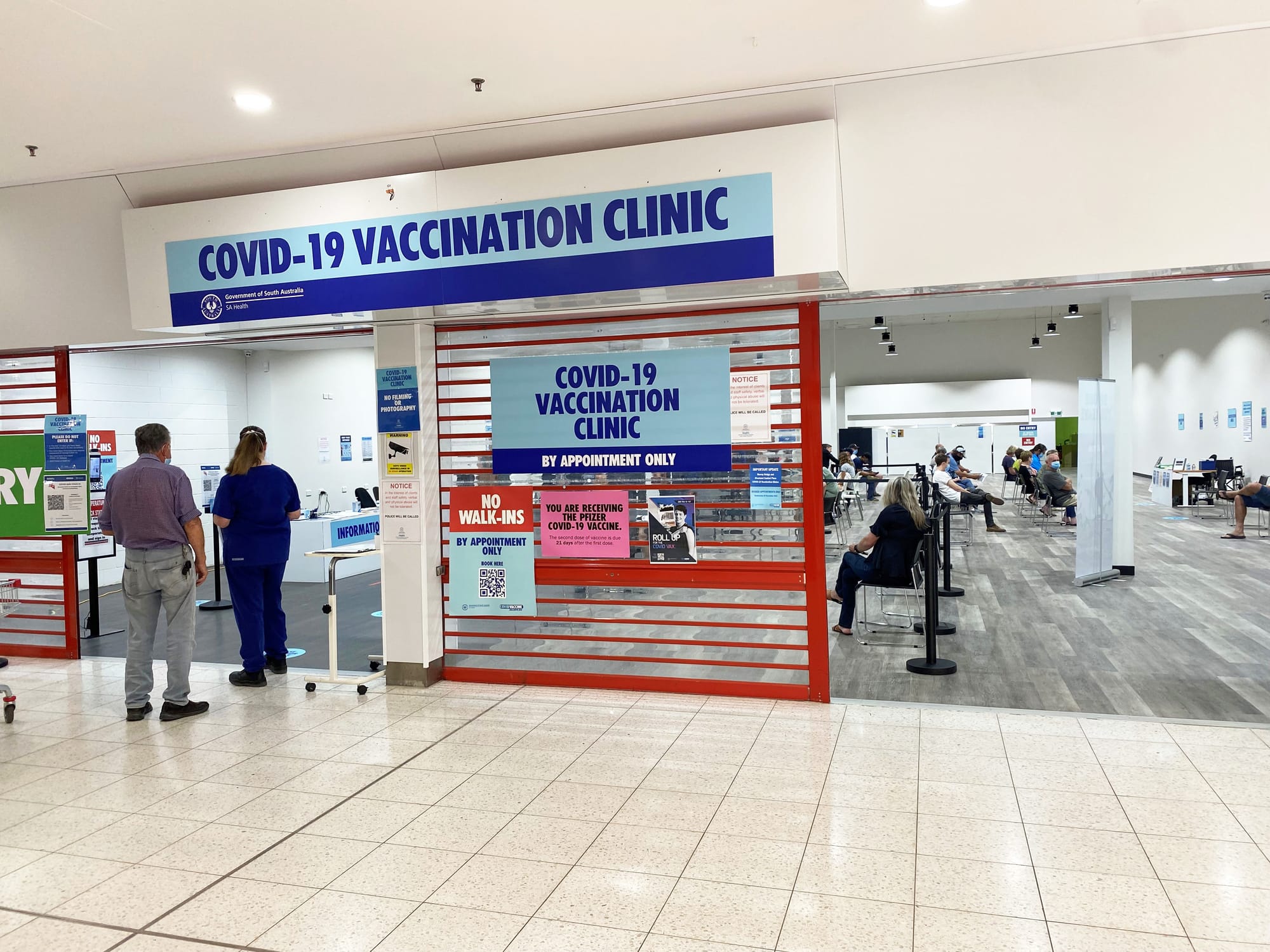 Berri vax clinic to stay open ahead of new Covid peak