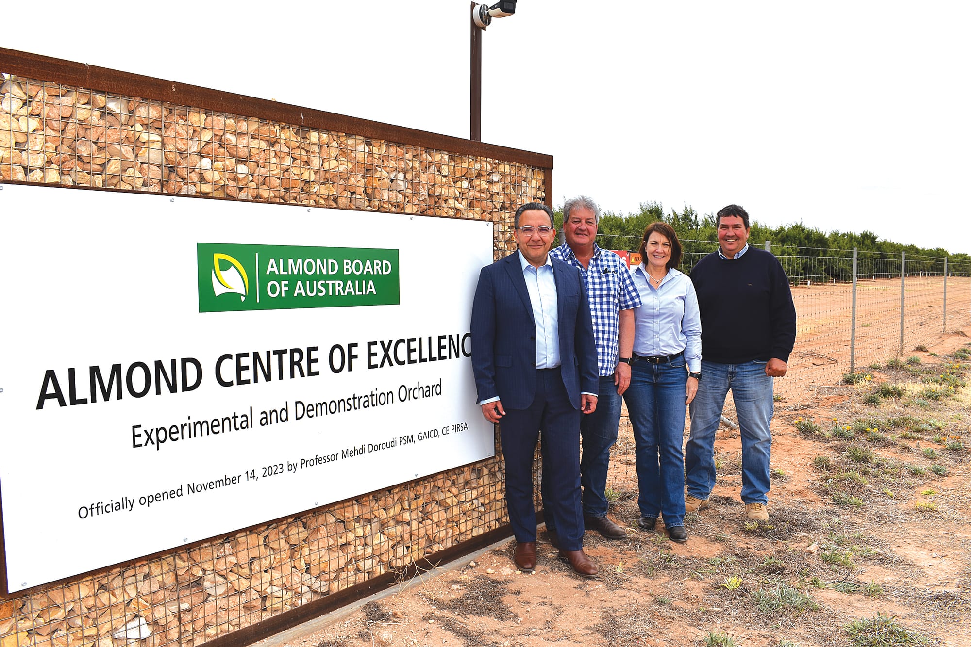 Almond hub officially opened