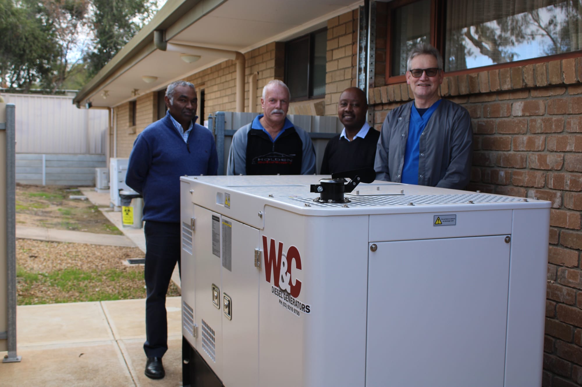 Generator safeguarding Waikerie medical service