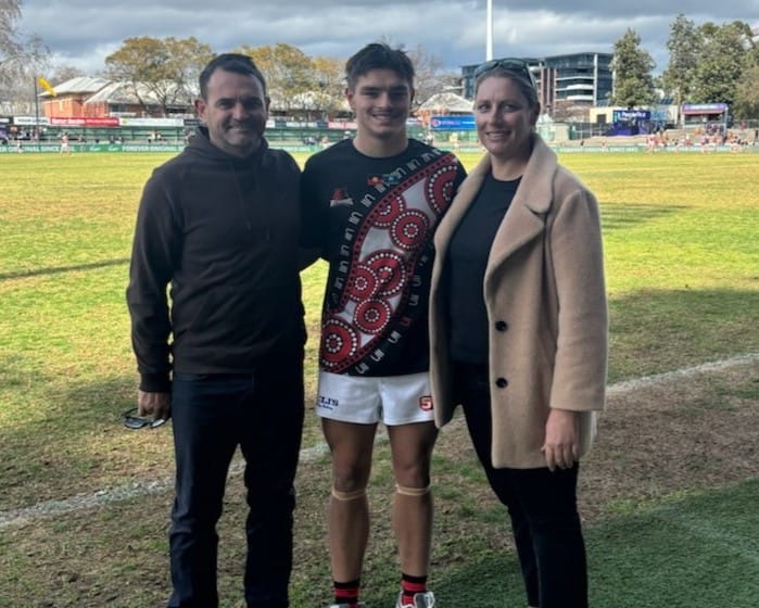 Our Jonty makes his SANFL debut