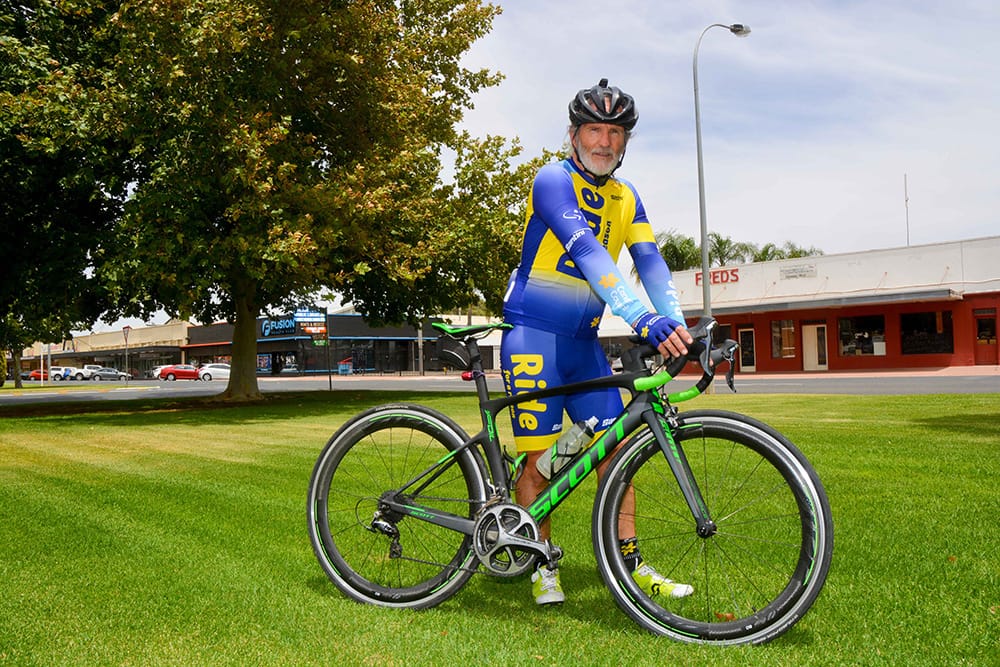 Riding on for Cancer Council, despite COVID