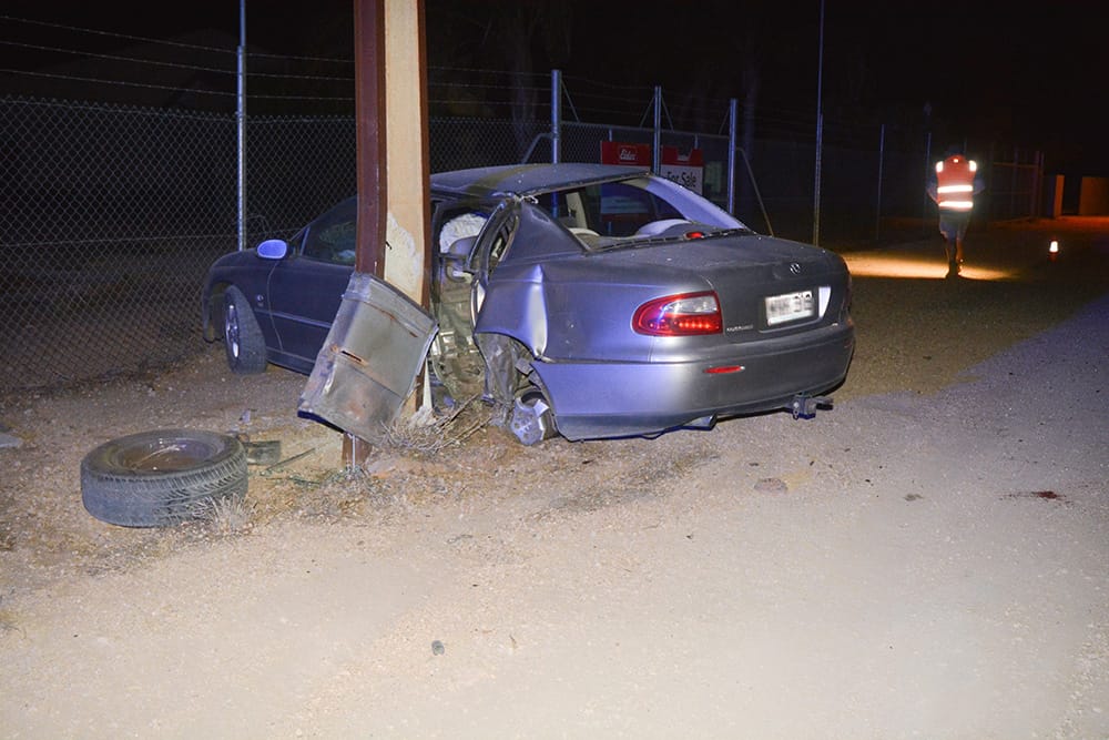 Local man injured in Loxton crash